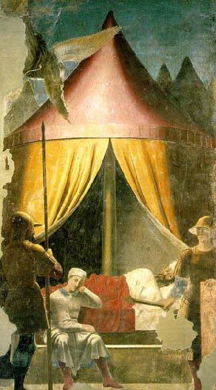 Piero della Francesca Constantine-s Dream china oil painting image